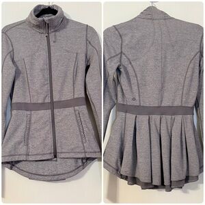lululemon athletica Heather Gray Utility Jacket